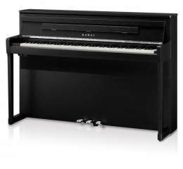 Kawai CA-99 B Schwarz matt Digital Piano Sparpaket mit Klavierbank und Kopfhörer und Songbook 