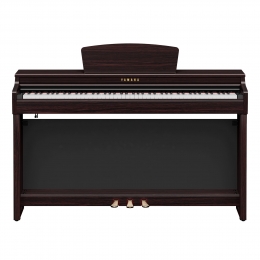Yamaha CLP-725 R Digital Piano Rosenholz Sparpaket mit Klavierbank und Kopfhörer und Songbook 