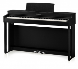 Kawai CN-201 B Schwarz satiniert Digital Piano  Sparpaket mit Klavierbank und Kopfhörer 