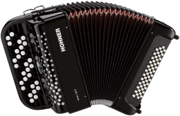 Hohner Nova I 49 F Freebass C-Griff Akkordeon 