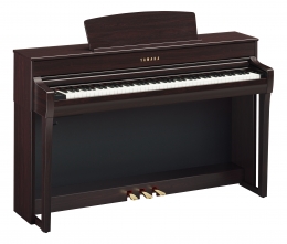 Yamaha CLP-745 R Digital Piano Rosenholz Sparpaket mit Klavierbank und Kopfhörer und Songbook 