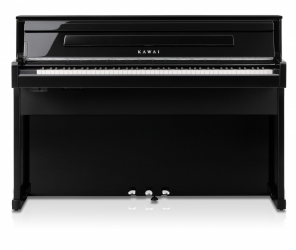 Kawai CA-901 EP Schwarz poliert Digital Piano Sparpaket mit Klavierbank und Kopfhörer und Songbook 