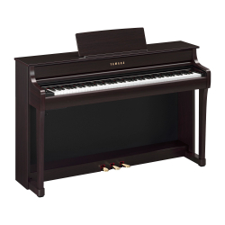 Yamaha CLP-835 R Rosenholz Digital Piano Set mit Klavierbank und Kopfhörer 