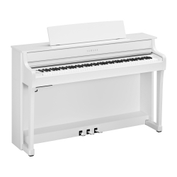 Yamaha CLP-845 WH weiß matt Digital Piano Set mit Klavierbank und Kopfhörer 